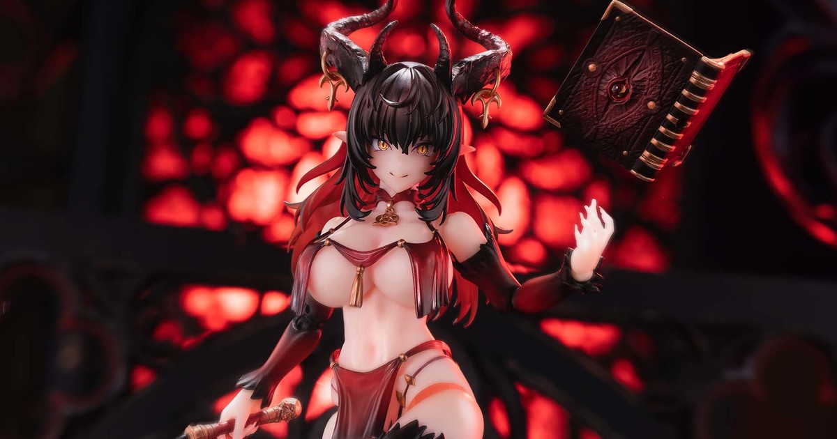 蝸之殼工作室『蝸的異世界冒險 魅魔-洛斯蒂婭 第二階段』1/12可動人偶 極少布料與肉感身軀～魅惑爆炸！