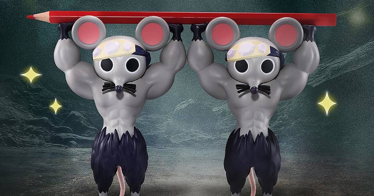 BANPRESTO景品『鬼滅之刃 FIGLIFE！肌肉老鼠』讓小鼠鼠用華麗的肌肉幫你舉起筆吧～
