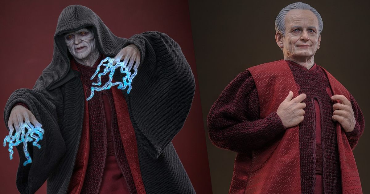 Hot Toys『《星際大戰三部曲：西斯大帝的復仇》白卜庭（達斯·西帝）』1/6 比例收藏級人偶