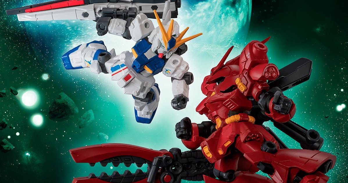 鋼彈轉蛋『MOBILE SUIT ENSEMBLE ～Ver. FUKUOKA～』精緻造型再現福岡v鋼彈、沙薩比和立像版巨大感應砲！