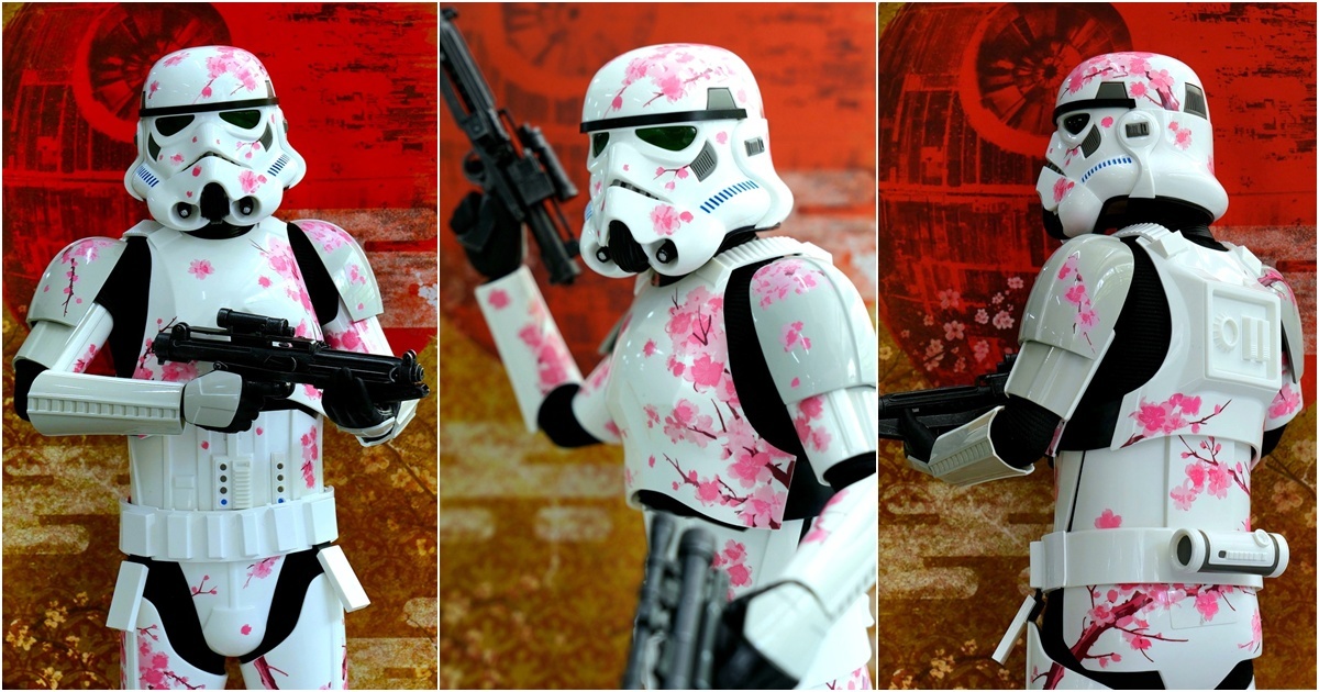 [D.M.S. 玩具報告]  櫻？柳？梅？Hot Toys MMS776《星球大戰》1/6 Storm Trooper (櫻花版)