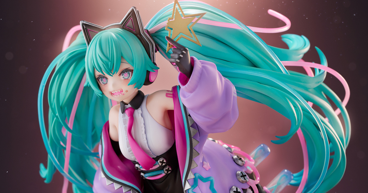 HOBBY STOCK『初音未來 HATSUNE MIKU Digital Stars 2023 ver.』1/7比例模型 霓虹怪獸登場！