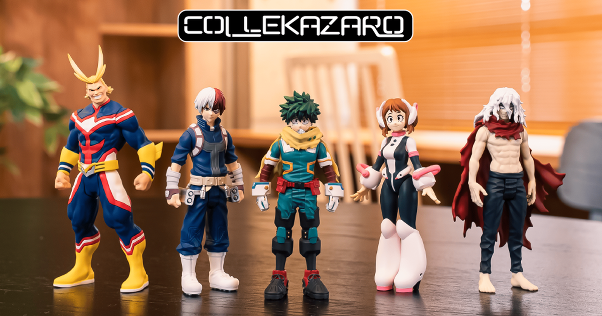 T-SPARK COLLEKAZARO《我的英雄學院》、《正義使者-我的英雄學院之非法英雄-》3.75吋可動人偶新系列登場！