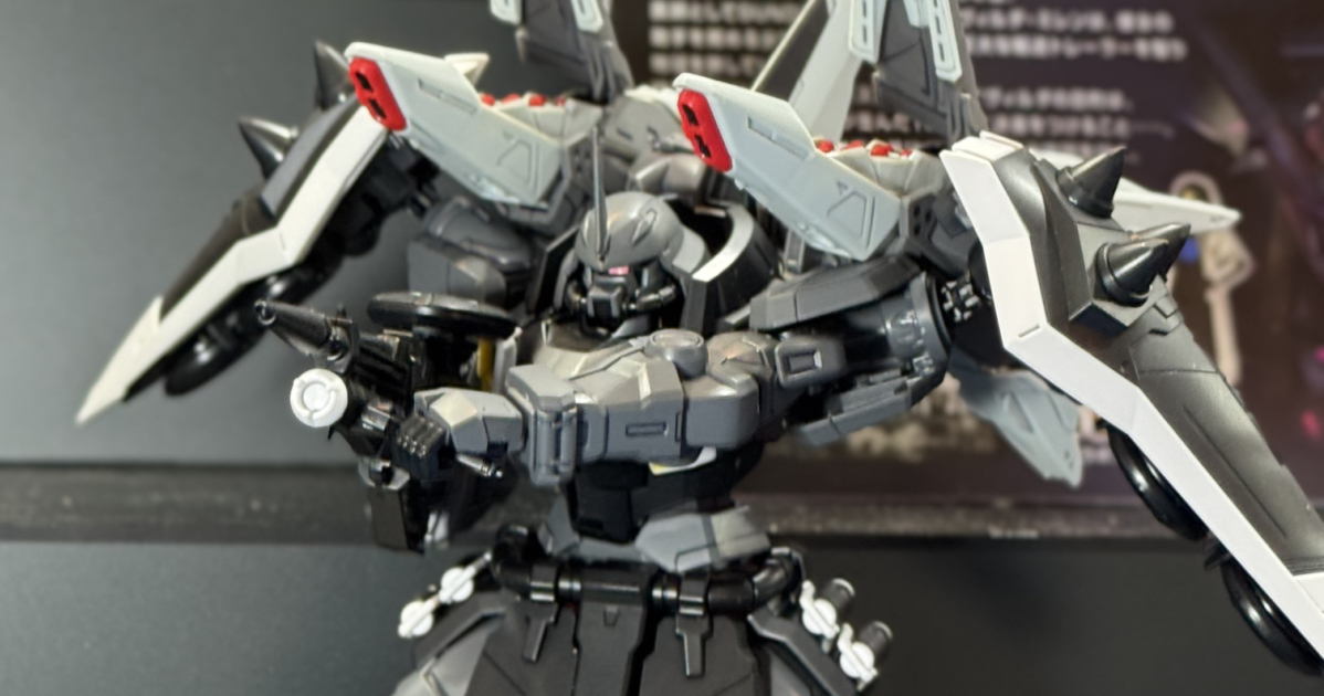 鋼彈SEED-D『MG 1/100 瞬發型薩克幽靈 (迪安卡･艾斯曼專用機)』試作品公開 再現特徵灰黑色調機身！