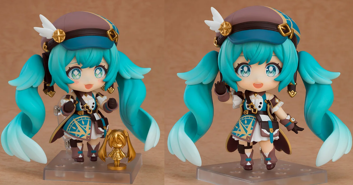 黏土人×初音未來 第100號商品『黏土人 初音未來 第100次的冒險Ver.』找到金色初音寶藏啦！