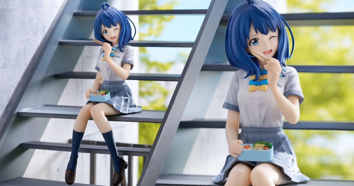 Furyu景品『《敗北女角太多了！》八奈見杏菜』泡麵蓋模型，一起來舊校舍樓梯吃便當吧！
