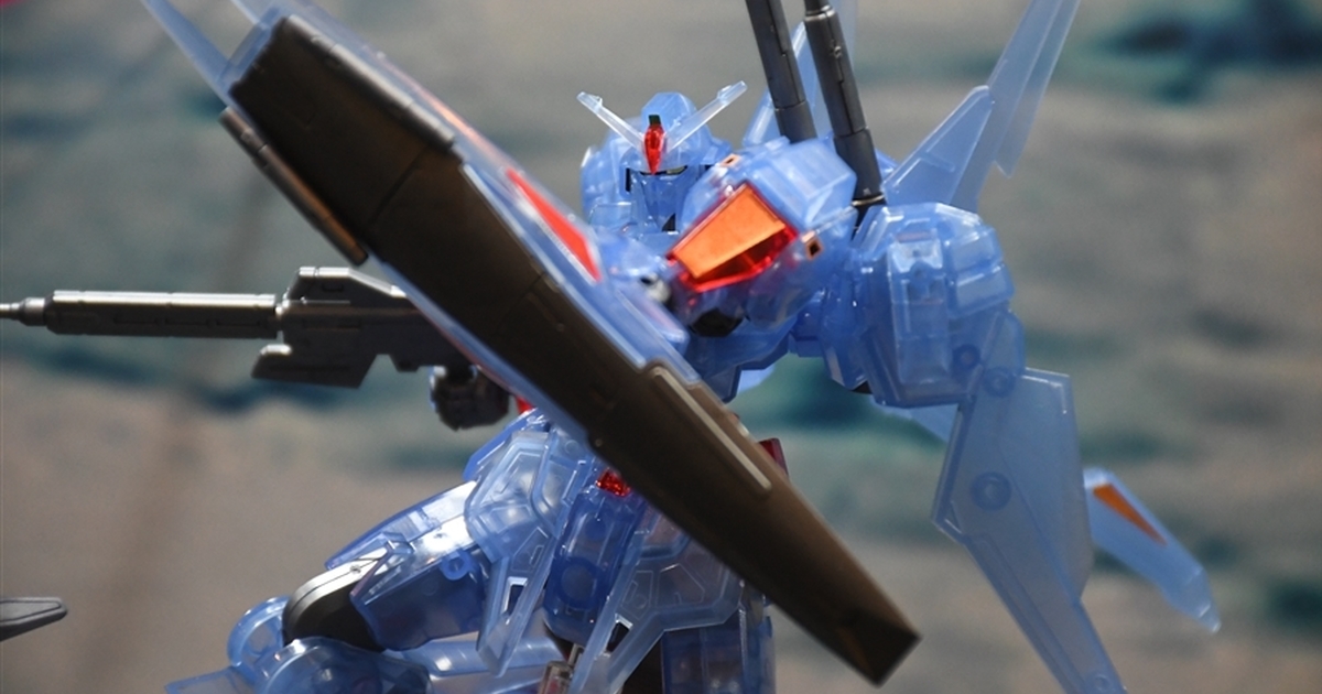 鋼彈基地 07月限定鋼普拉『HG 1/144 鋼彈MK-III［透明配色］』樣品展出！
