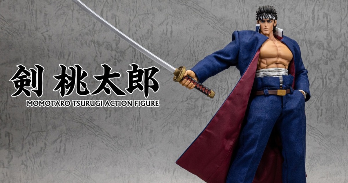 STORM COLLECTIBLES『魁!!男塾 劍桃太郎』可動人偶搶先發表！熱血男兒的硬派浪漫