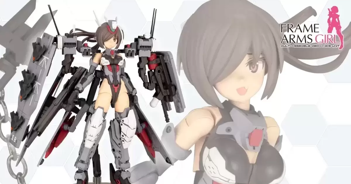 壽屋『機甲少女 出雲 Destroyer Ver.』運用新規成型色、部分新規素體再現相異造型！