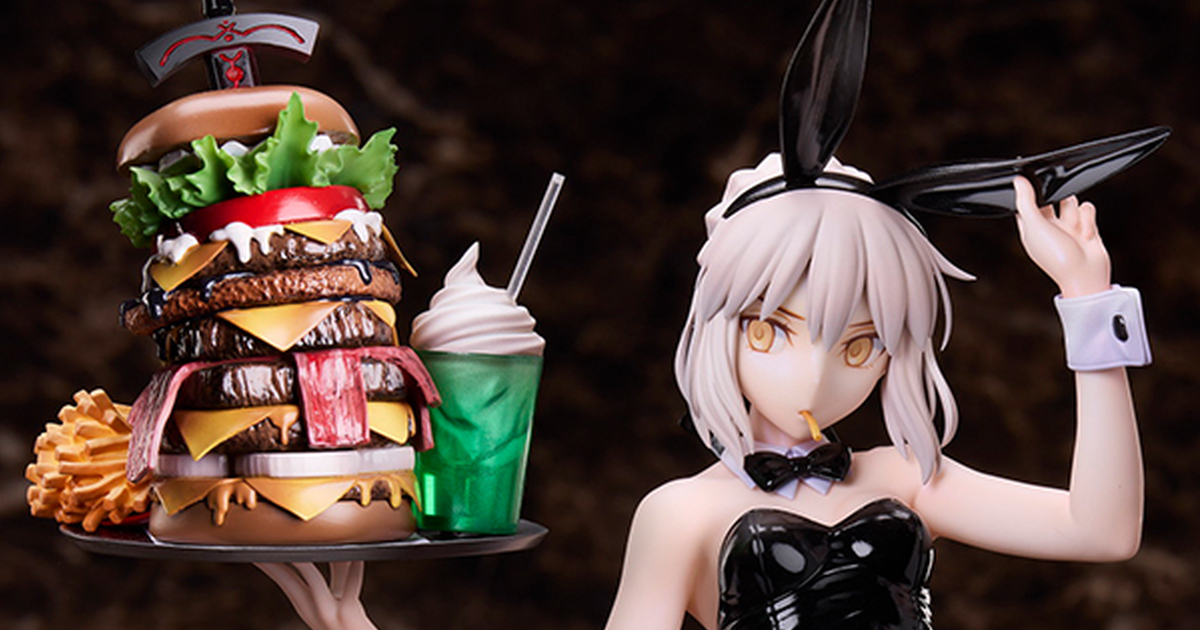 ANIPLEX『FGO Saber/阿爾托莉亞·潘德拉剛[Alter] 兔女郎Ver.』TYPE-MOON 2024 年曆中的插畫形象立體化！