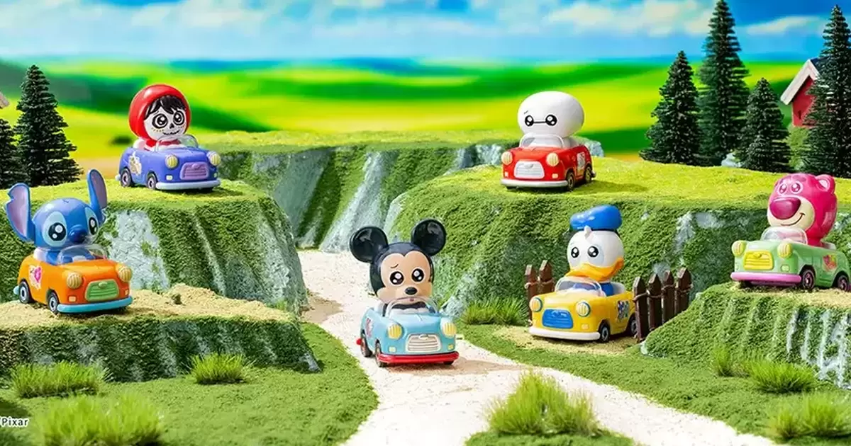TOMICA小汽車『TOMICA TUNES DISNEY CHARACTERS Vol.1』快來幫他們找到回家的路～