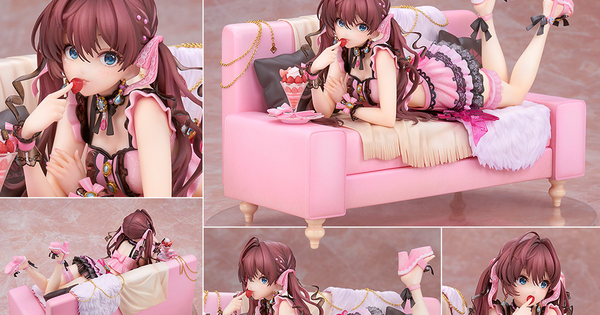 ALTER『偶像大師灰姑娘女孩 一之瀨志希 Dolce Puella Ver.』忠實再現遊戲中俯臥沙發、可愛又愜意的場景！