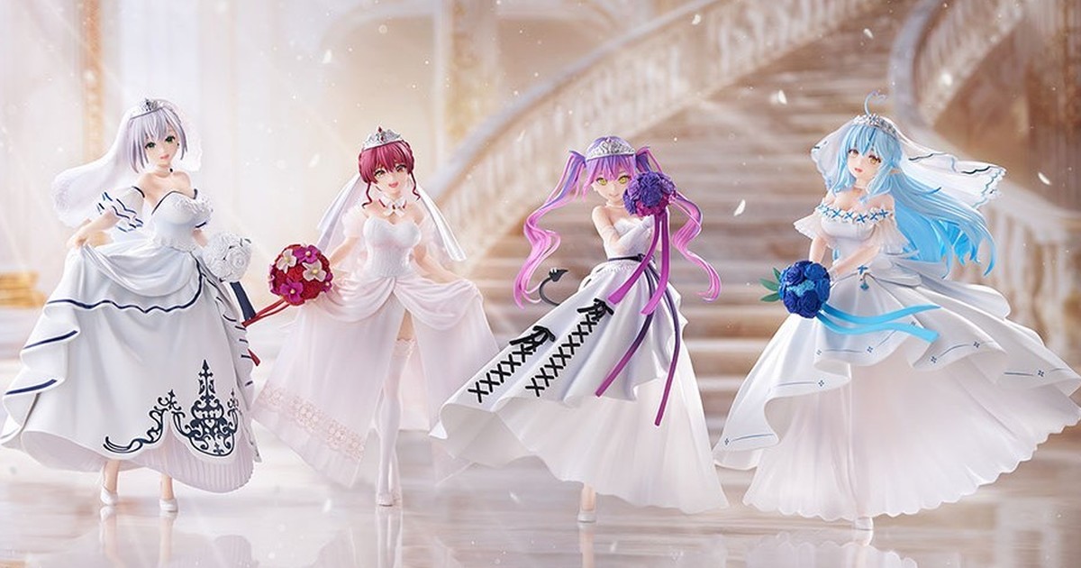 『一番賞 Hololive～Wedding Dress Style～』夢幻白色婚紗造型！滿足把老婆帶回家的妄想❤