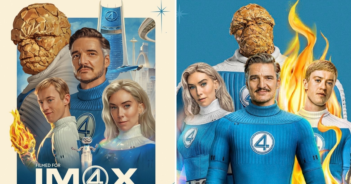 《驚奇4超人：第一步》曝全新預告！多款 IMAX、4DX、Screen X 等「特殊放映版」海報同步亮相