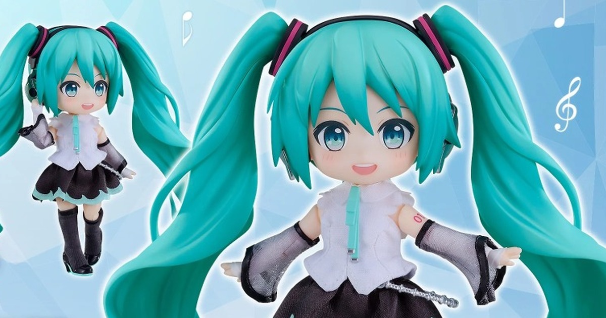 GOODSMILE COMPANY 黏土娃『初音未來NT』以布料高質感展現新版華麗造型！
