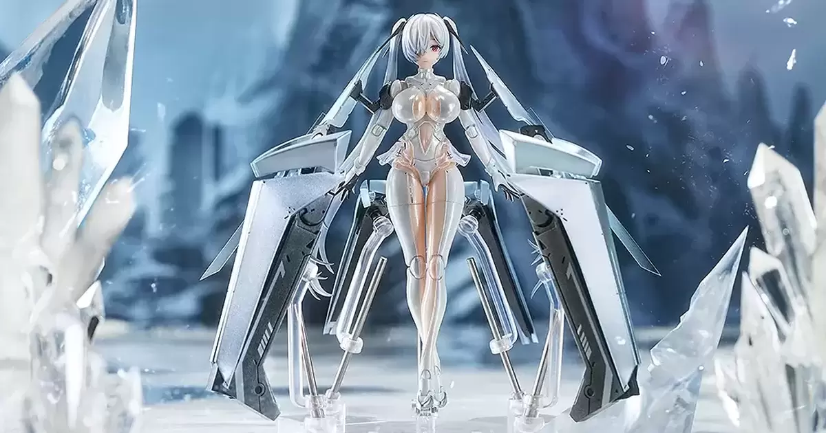 GSAS 勝利女神：妮姬『Hyper Body 灰姑娘』可動人偶  結合珠光白與透明件再現衝突魅力！