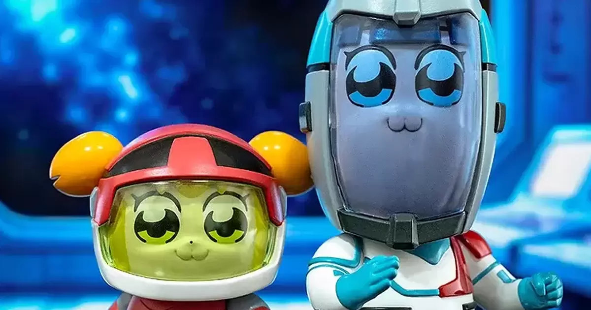 Ember Toys『Chibi Creature POP子＆PIPI美 太空服ver.』附衝鋒槍、PIPI美的手刀替換件！