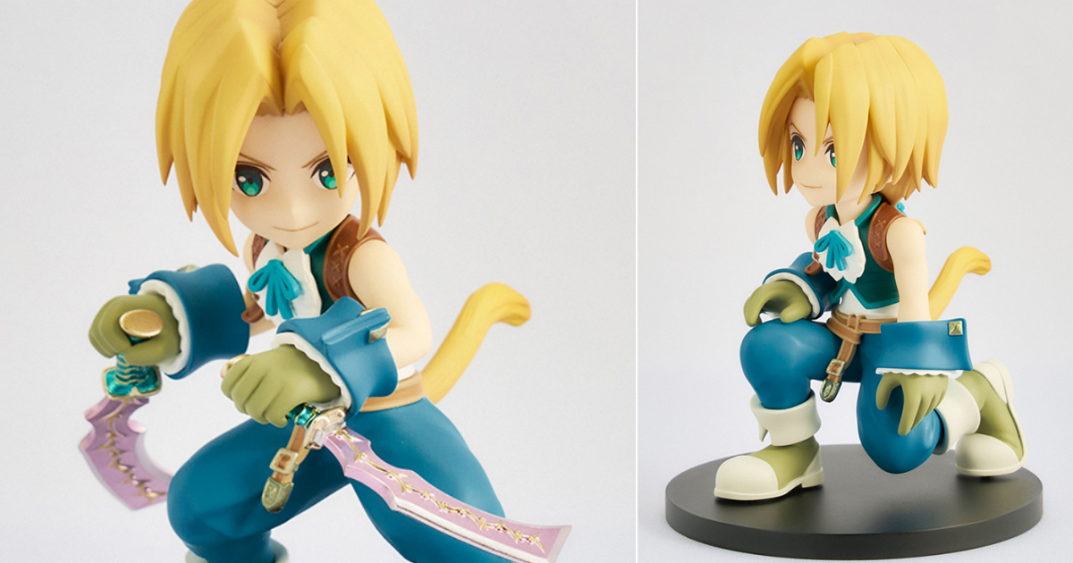 SQUARE ENIX『FINAL FANTASY IX ADORABLE ARTS 吉坦・特萊巴爾』Q版模型！