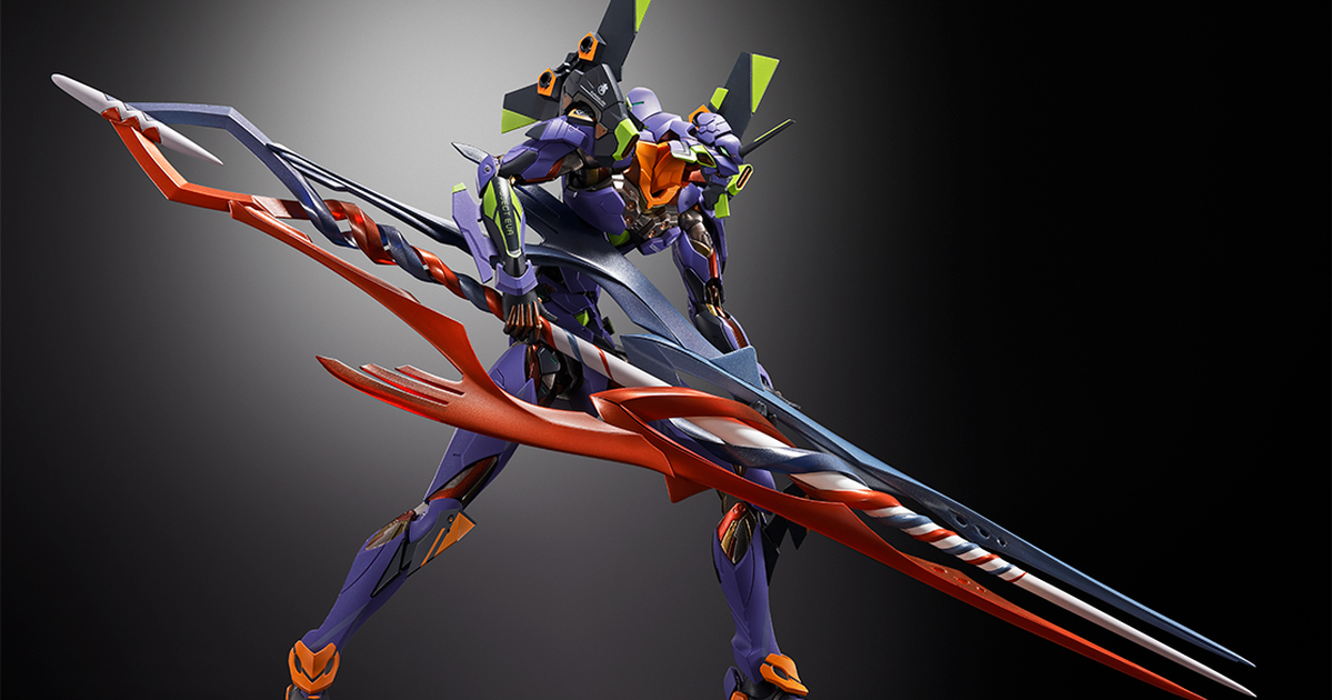 METAL BUILD『EVANGELION 初號機 30周年紀念版』附新規造型 37 公分長「蓋烏斯之槍」！