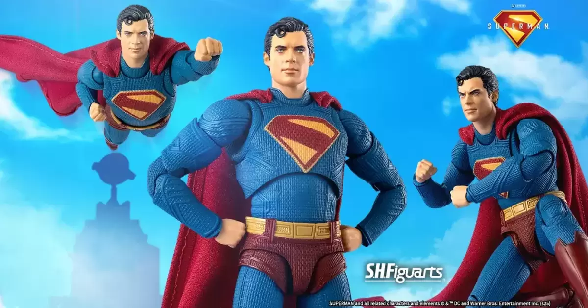 S.H.Figuarts『《超人》超人』可動人偶販售資訊正式公開！靈活可動再現帥氣的飛行動態