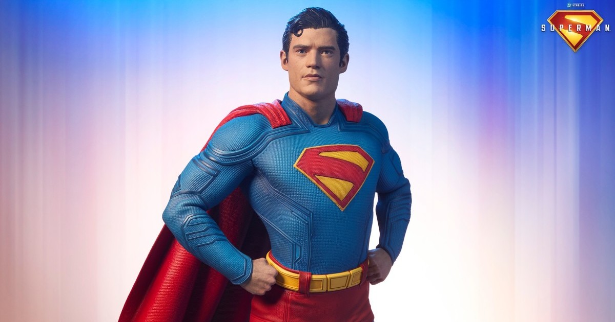 Sideshow Collectibles『《超人》超人』1/4比例收藏雕像，正義凜然之姿細緻再現！