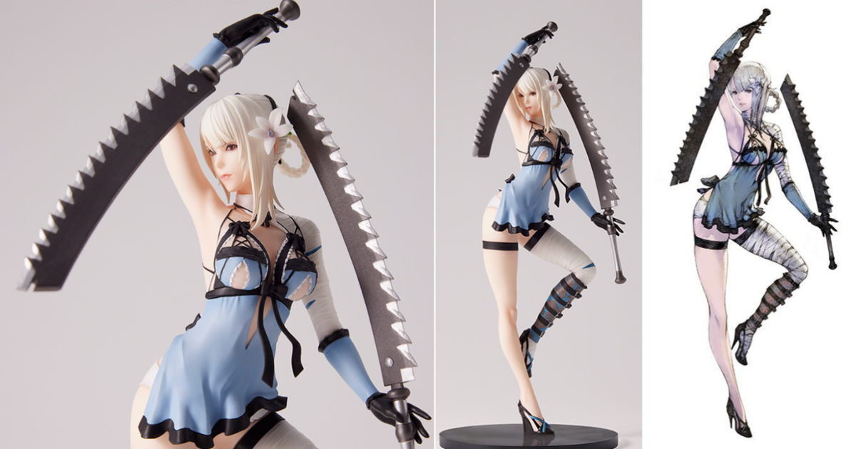 SQUARE ENIX『尼爾：人工生命 ver.1.22474487139... FORM-ISM 凱寧』完成品模型 狂氣登場！
