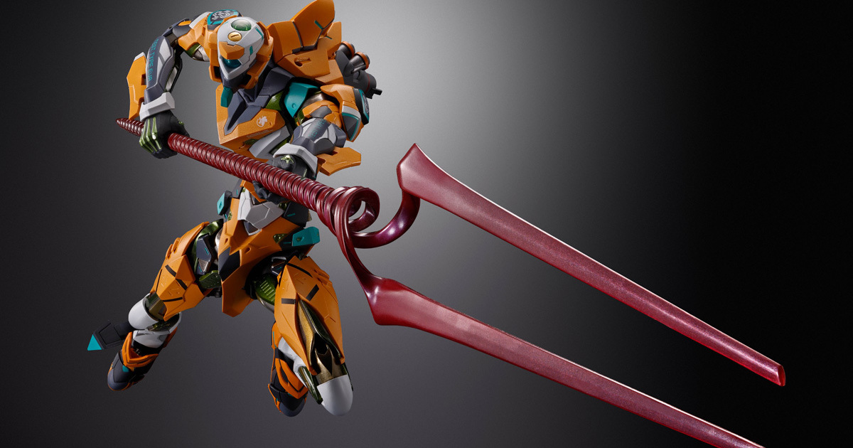 METAL BUILD『EVANGELION 零號機/零號機(改) 30周年紀念版』追加完全新規 38 公分「朗基努斯之槍」！