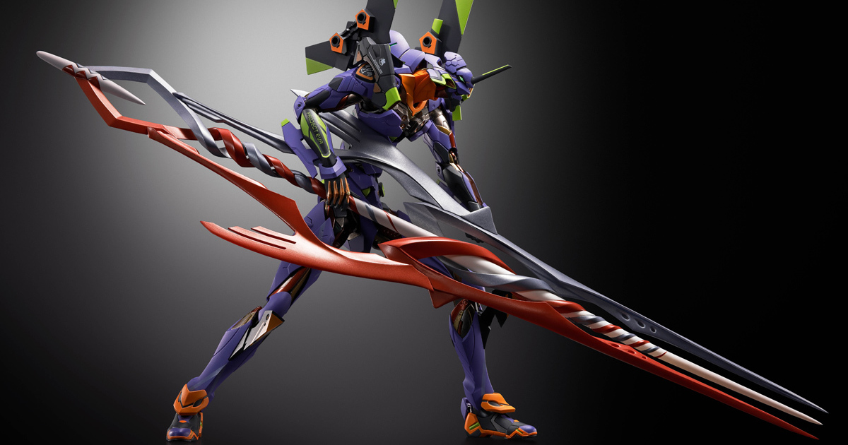 METAL BUILD『EVANGELION 三支槍套組 30 周年紀念異色版』蓋烏斯、卡西烏斯、朗基努斯三槍單獨推出！