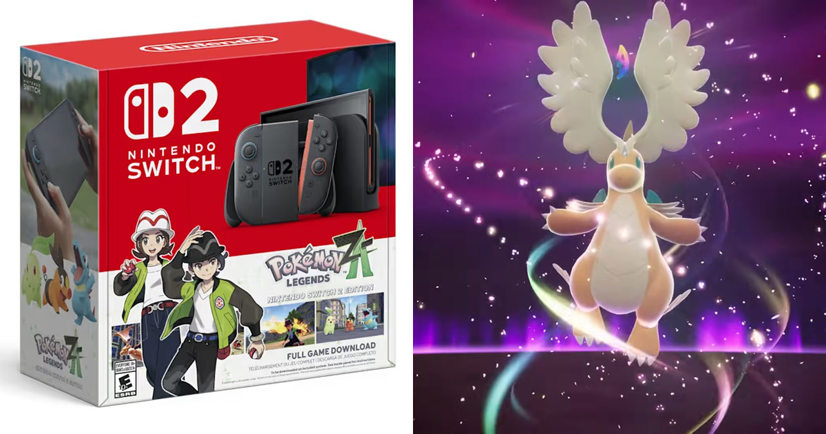 《寶可夢傳說 Z-A》Nintendo Switch 2 同捆機同步出爐　支援升級更高畫質版本