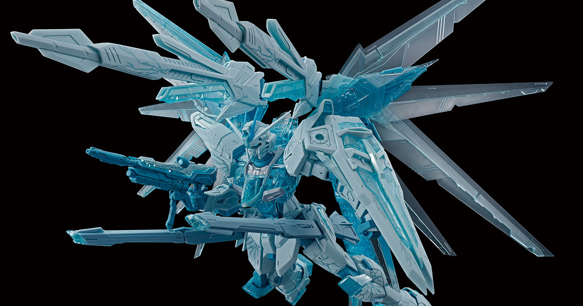 MG 1/100 自由鋼彈 Ver.2.0［CROSS CONTRAST COLORS / CLEAR BLUE］08 月 16 日於鋼彈基地推出！