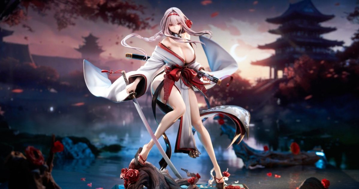 Hobby Sakura 勝利女神：妮姬『紅蓮：暗影  蓮花時裝 1/4比例模型』上色原型發表！