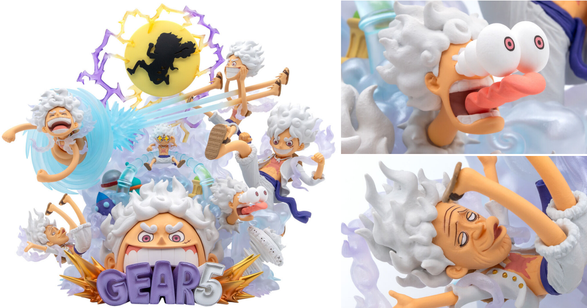『WCF × S.H.Figuarts PREMIUM -蒙其·D·魯夫 -五檔-SPECIAL-』胡鬧奔放的尼卡型態大混戰！