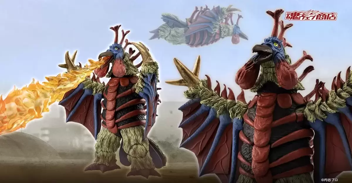 超人力霸王太郎『S.H.Figuarts 火山怪鳥 巴頓』雙殺超人兄弟的殘暴怪獸登場  再現佐菲經典火燒頭！