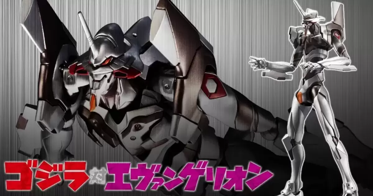 壽屋『哥吉拉對福音戰士 EVA初號機 機械哥吉拉Ver.』組裝模型 獨特銀白鐵甲配色再販！