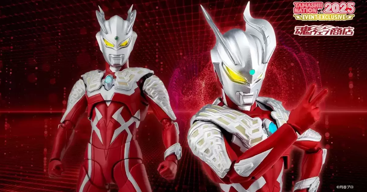 TN2025紀念商品『S.H.Figuarts 超人力霸王傑洛 野性爆發形態』新規色彩表現如同父親般的深紅姿態！