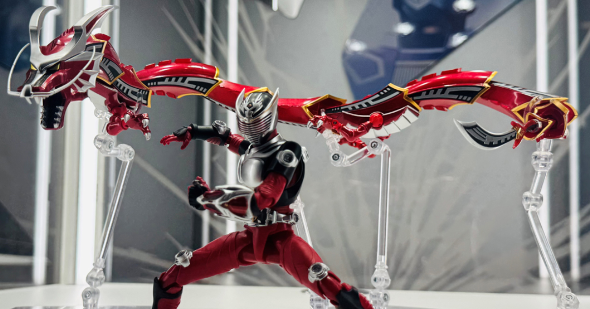 假面騎士龍騎『S.H.Figuarts 無雙龍』連動真骨雕版本的「契約獸」展出試作品！