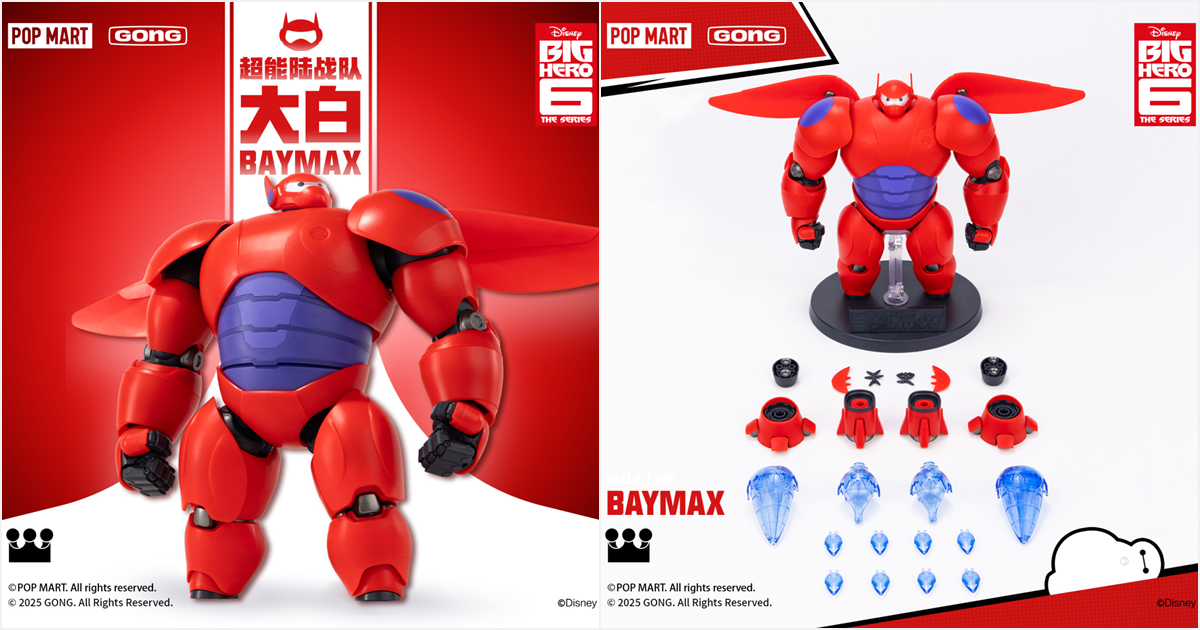 共鳴GONG ⌈《大英雄天團》杯麵拼裝模型⌋ 戰鬥裝Baymax 立體化