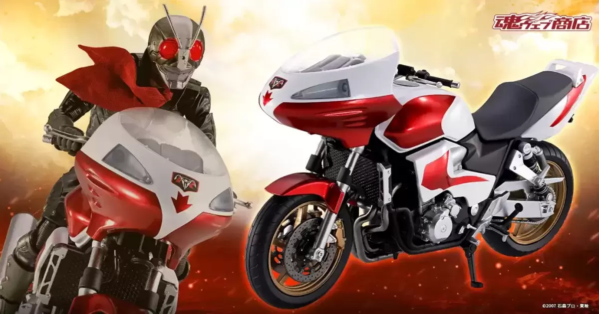  S.H.Figuarts『旋風2號(假面騎士THE NEXT)』精密造型、金屬色塗裝再現假面騎士 2 號專用機車！