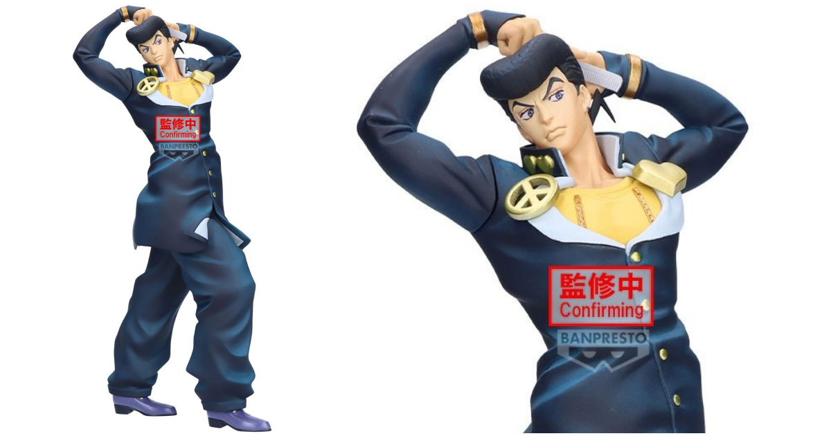 BANPRESTO景品『JoJo的奇妙冒險第四部 不滅鑽石 Mometria 東方仗助』你說他的頭髮怎麼樣？