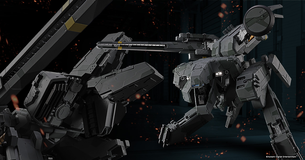 超合金『潛龍諜影 METAL GEAR REX』全貌公開 搭載 LED 燈發光、露出合金骨架的原創機構！