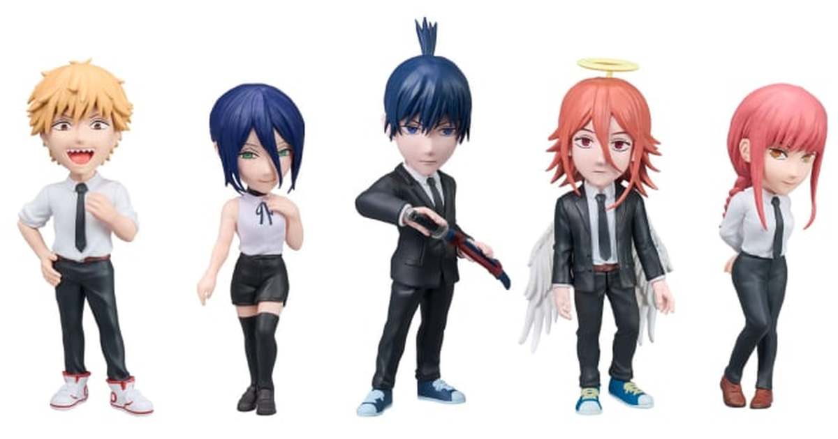 BANPRESTO景品『劇場版 鏈鋸人 蕾潔篇 WCF vol.1』淀治、早川秋、天使惡魔帥氣登場！