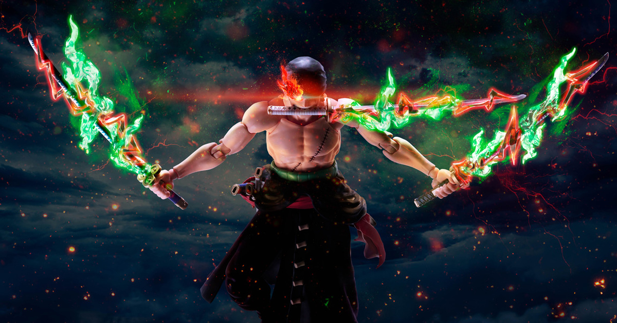 航海王『S.H.Figuarts 羅羅亞·索隆-地獄之王-』可動人偶 鬼島最終決戰的霸氣之姿新規登場！