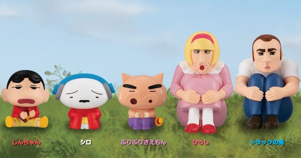 GASHAPON『等待中的蠟筆小新7 風起雲湧 光榮燒肉之路』轉蛋 女裝廣志與卡車男登場！