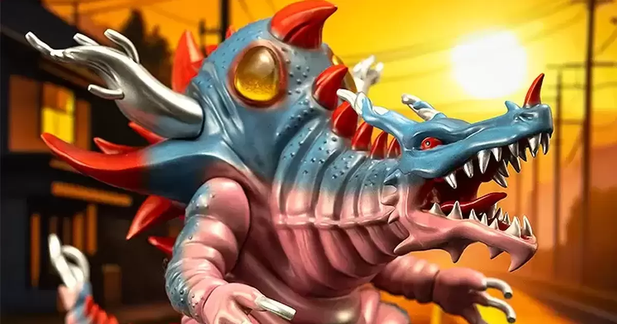Ember Toys SSSS.GRIDMAN第二彈『Chibi Creature  氣炎萬丈怪獸 古爾基拉斯』怪獸軟膠 