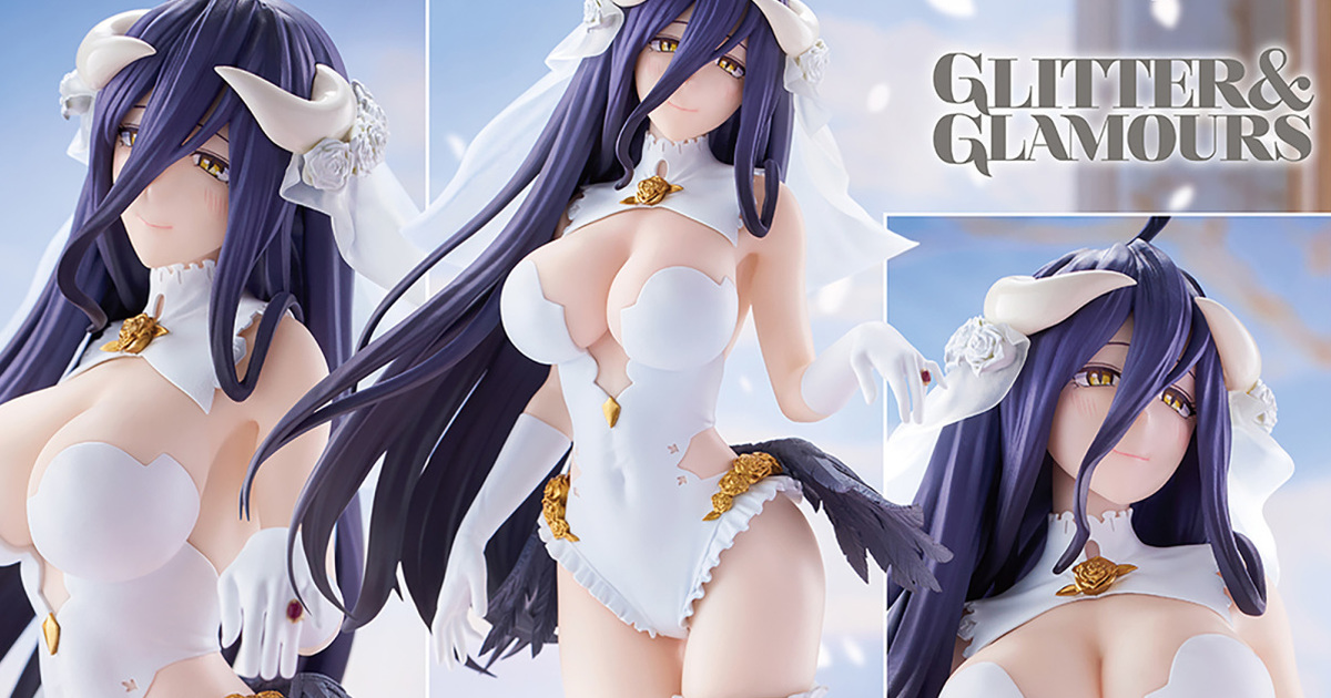 BANPRESTO景品『OVERLORD GLITTER&GLAMOURS -雅兒貝德 WEDDING ver.- 』華麗性感的婚紗泳裝