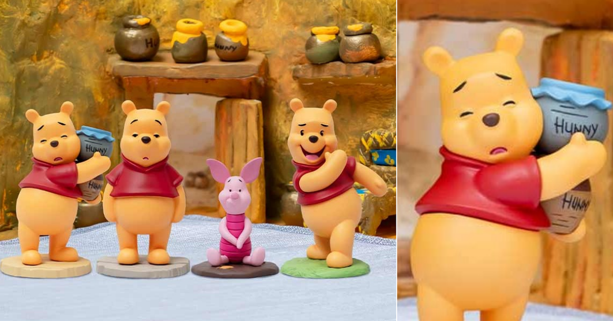  T-ARTS『小熊維尼FUNNY FACE』轉蛋 呆滯、悄悄話等絕妙表情～維尼要被玩壞了嗎？