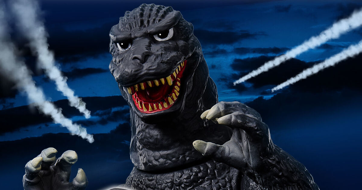 萬代怪獸軟膠『MOVIE MONSTER 躍動 哥吉拉（1984）＆Super X』電影海報迫力造型再現！