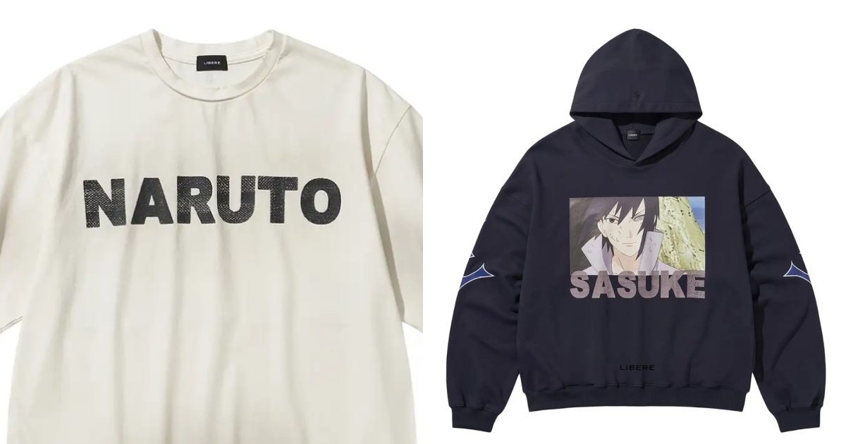 LIBERE ✕《火影忍者》聯名服飾系列  經典名場面&第七班主題打造潮流風貌！
