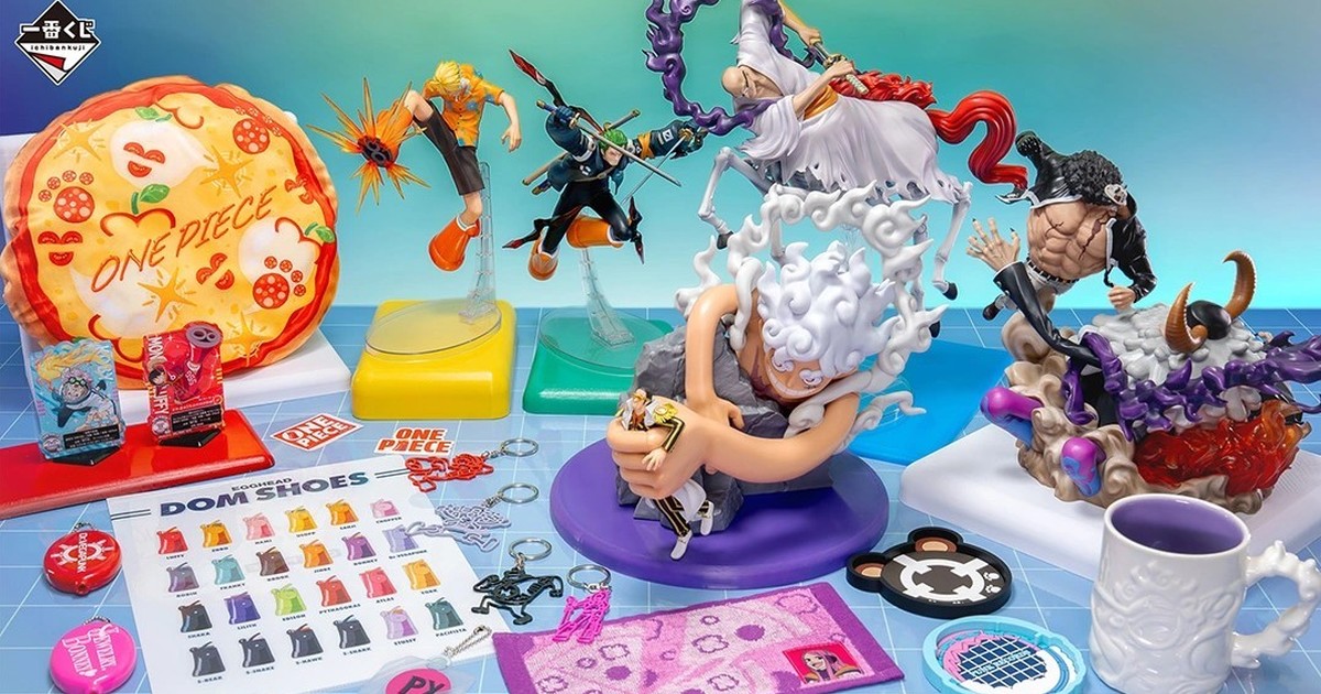 一番賞『航海王 未來島蛋頭島 ～Burst of Energy～』全獎品公開！魯夫vs黃猿、大熊vs薩圖恩魄力開抽