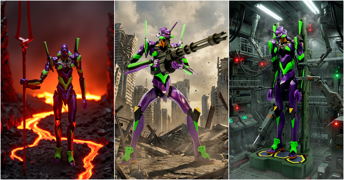 Yolopark - AMK PRO《新世紀福音戰士新劇場版》初號機預組裝模型 - 抵食夾大件......